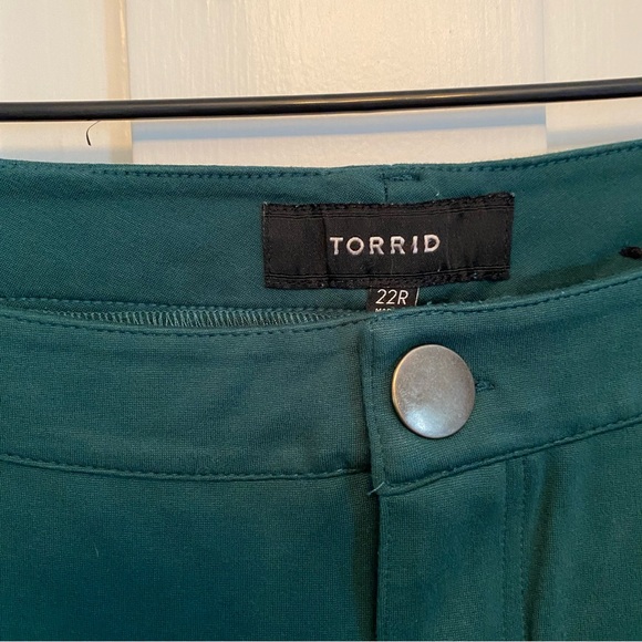 ✨torrid green pants✨ - Picture 2 of 4